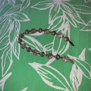 Sterling Silver 925 Anklet Seashell Sand dollar